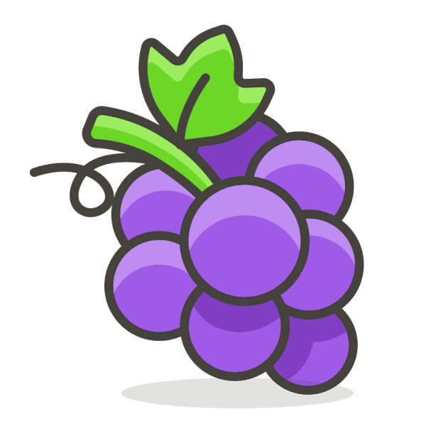 Эмодзи виноград