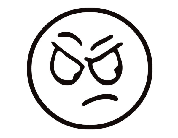 Раскраска ЭМОДЖИ демон