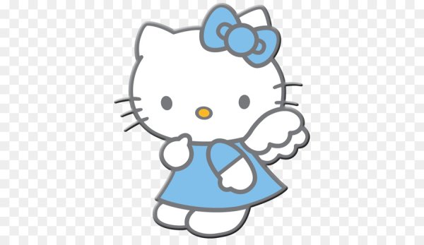 Хэллоу Китти синяя
