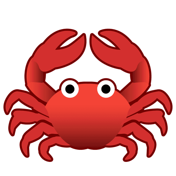 Краб мультяшный