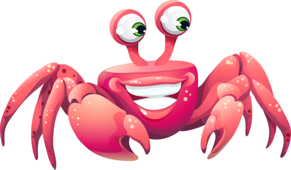 Краб мультяшный