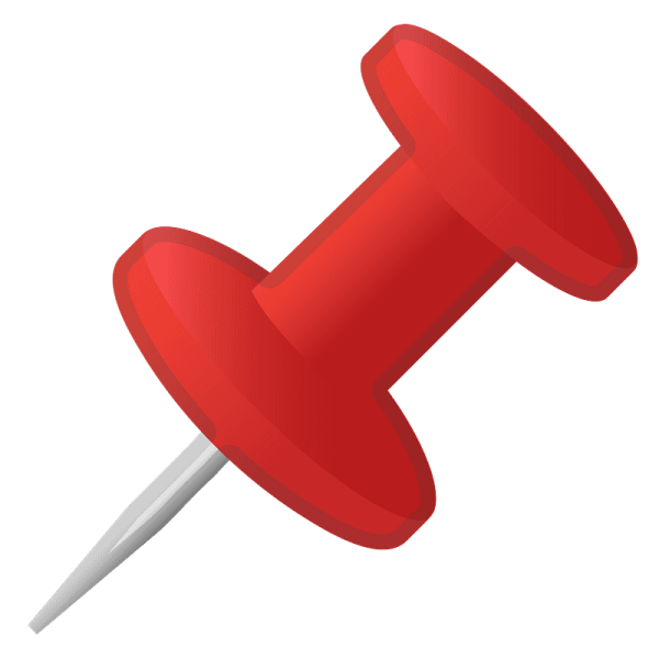 Канцелярская кнопка иконка