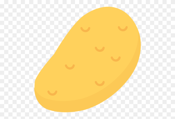 Картофель мультяшный