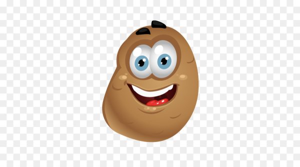 Картофель мультяшный