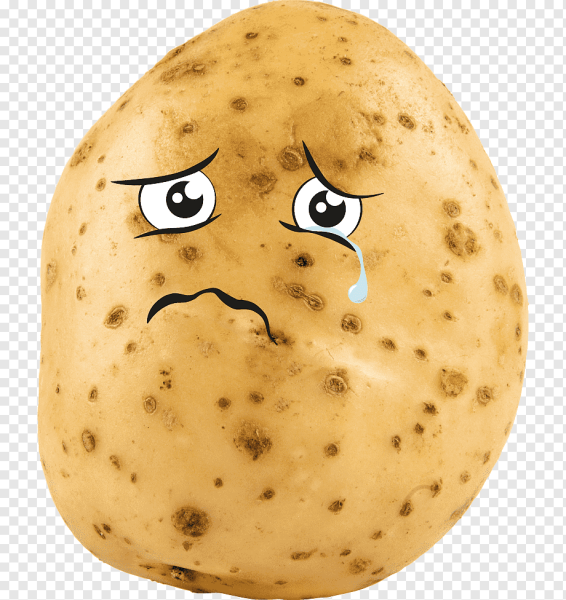 Грустная картошка