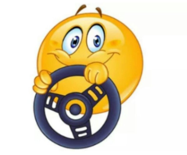 Смайлик водитель