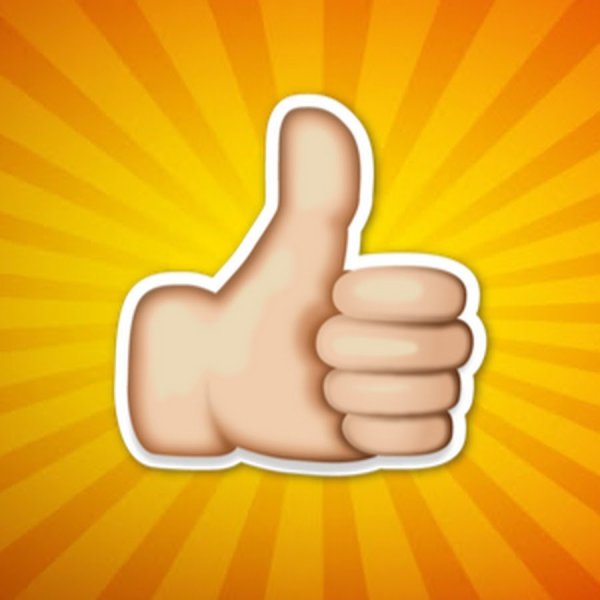 Смайл палец вверх