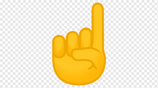 Смайлик с пальцем