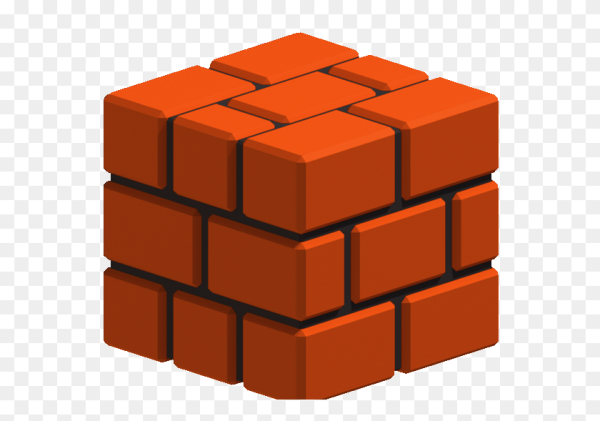 Кирпич мультяшный