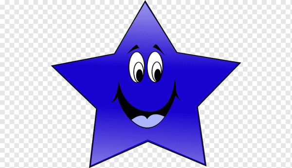 Синие звездочки