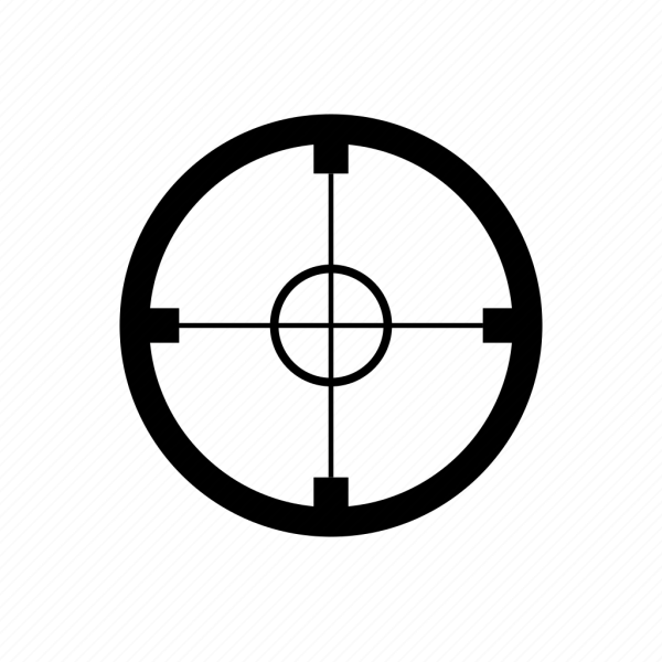 Снайперский прицел мишень