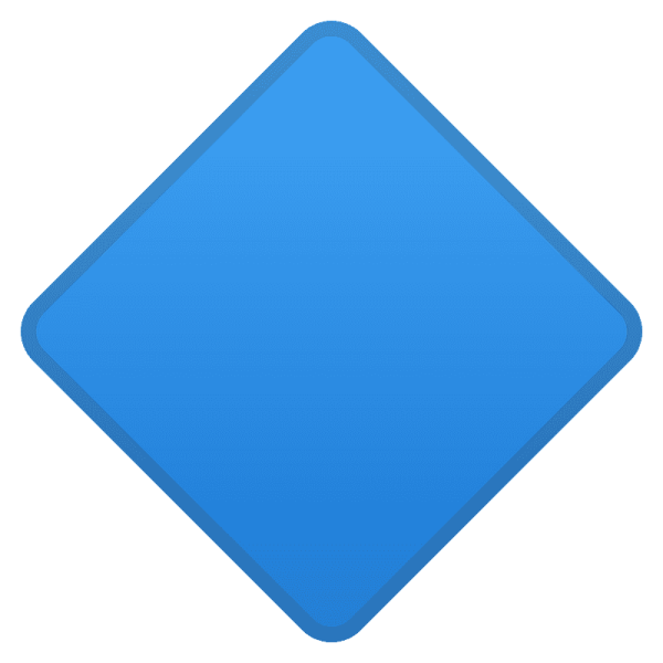 Синий ромбик