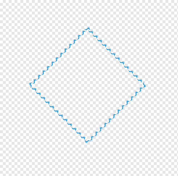 Голубой ромб