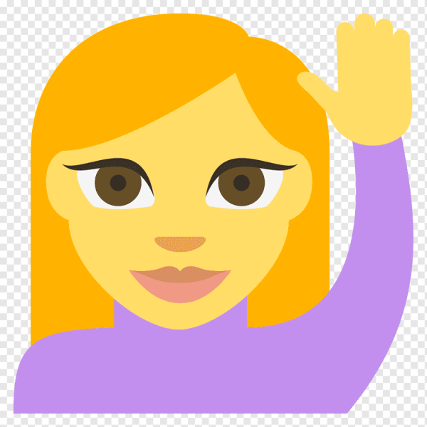 Смайлик девушка