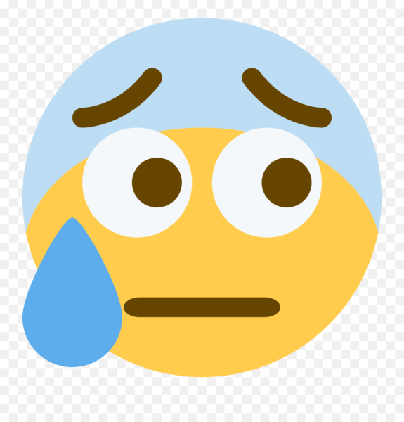 Нервный эмодзи