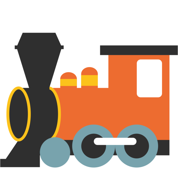 Дорожные знаки паровоз