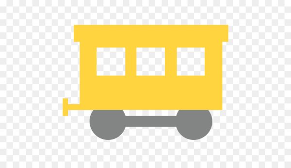 Вагончики для детей желтый