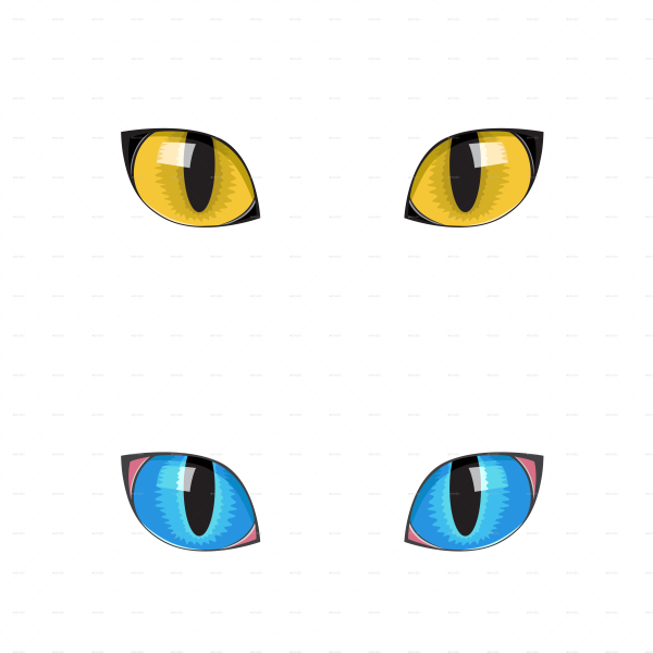 Кошачьи глазки для вырезания