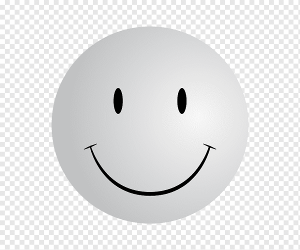 Смайлик белый