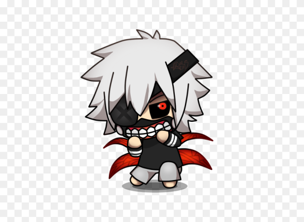 Чиби аниме гуль