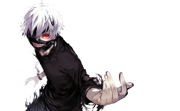 Канеки Кен на прозрачном фоне