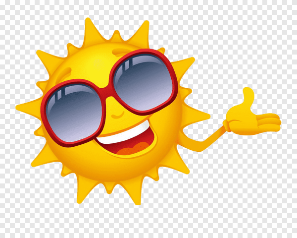 Солнышко в солнцезащитных очках