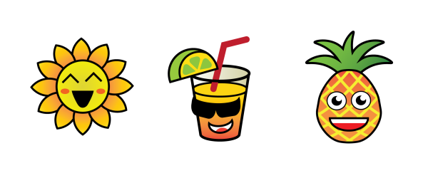 Эмодзи лето