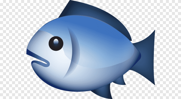 Смайлик рыбки на айфоне