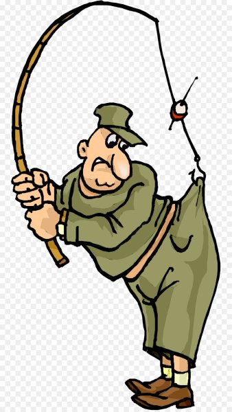 Смайлик с удочкой