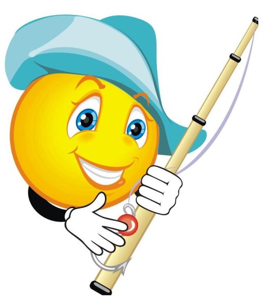 Смайлики рыбалка