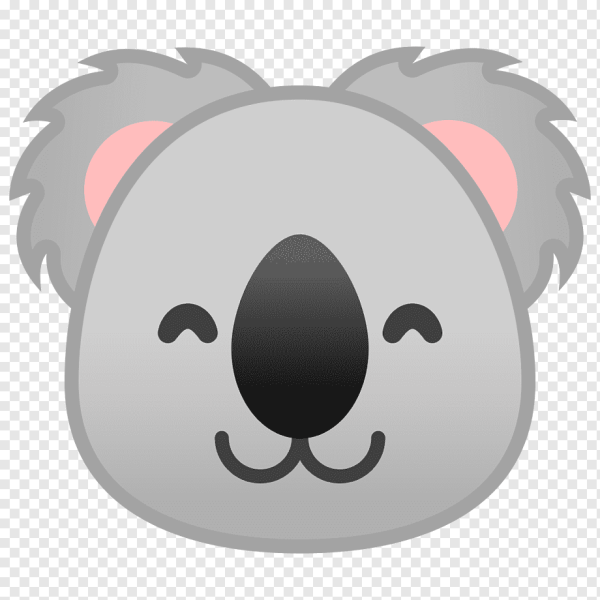 Коала стикер