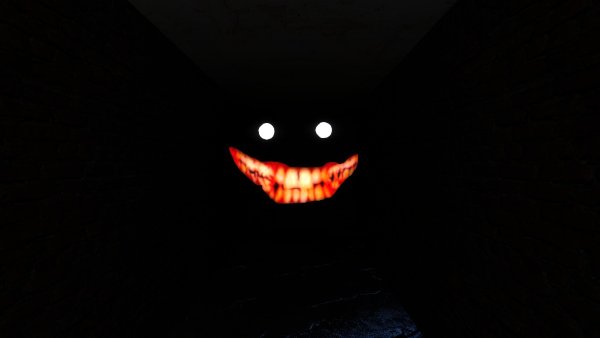 Негр на черном фоне