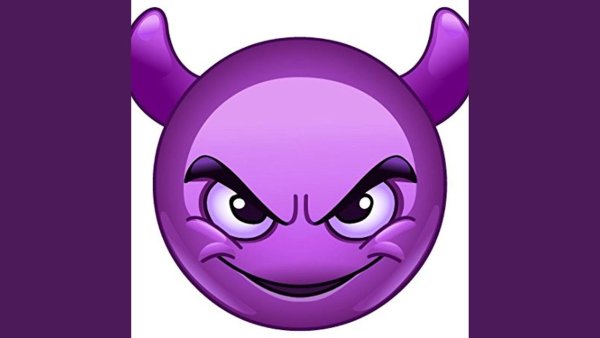 Фиолетовый Смайл