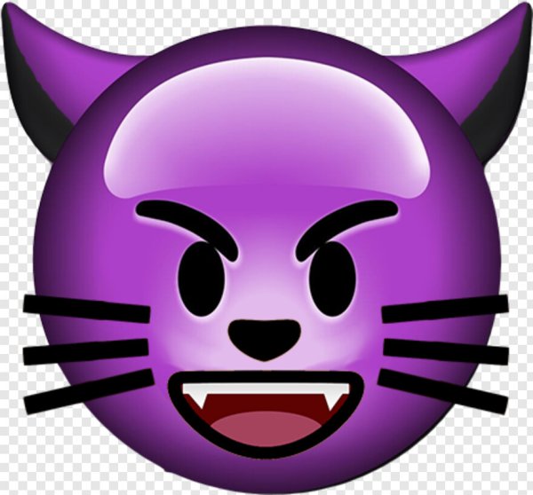 Смайлик демона в ВК