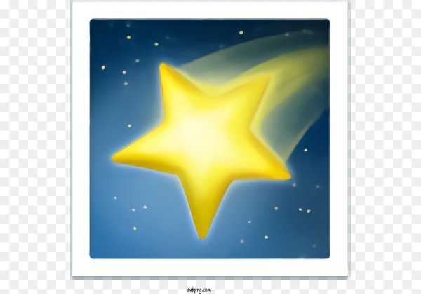 Эмодзи Падающая звезда