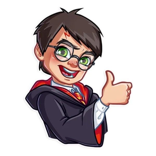 Стикеры телеграмм Гарри Поттер