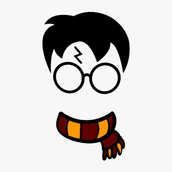 Очки Гарри Поттера вектор