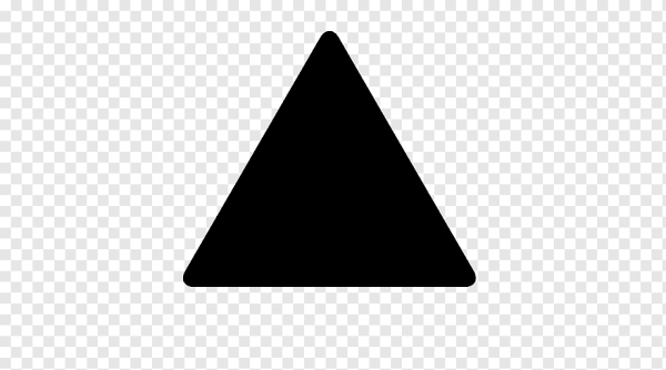 Треугольник мультяшный