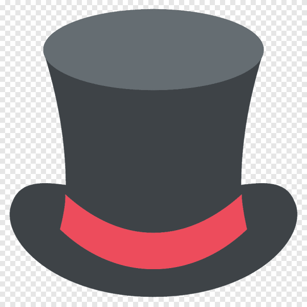 Шляпа стикер