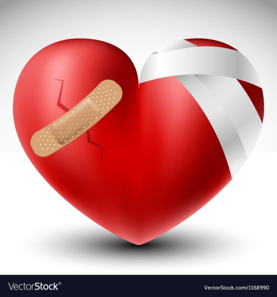 Сердце с пластырем