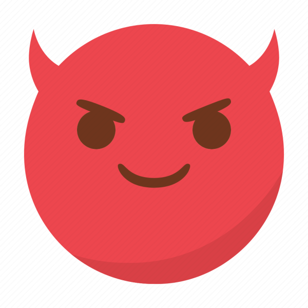 Эмодзи чертик