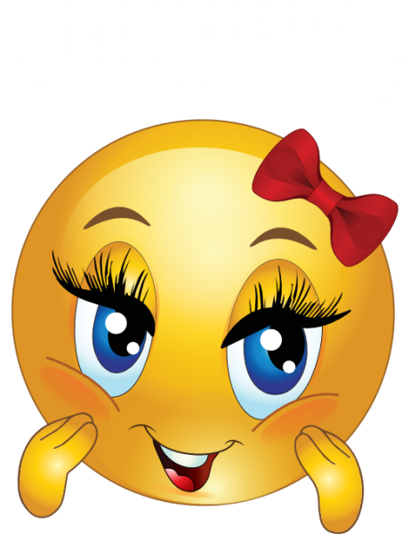 Смайлик девочка
