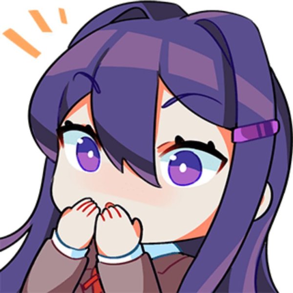 Стикер Юри Doki Doki