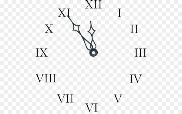 Римская система цифр циферблат