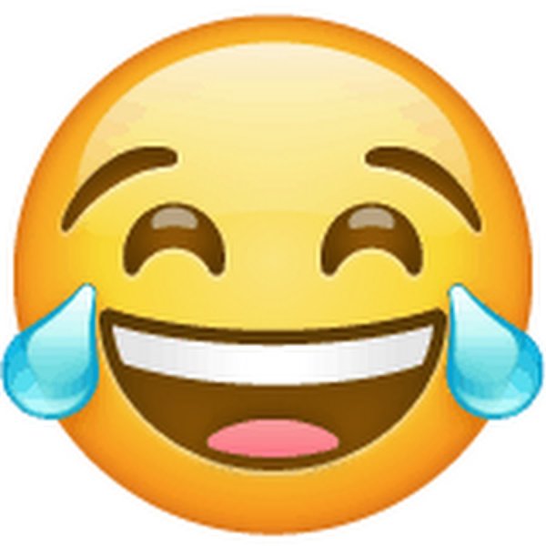 Смайлик смеющийся до слез WHATSAPP