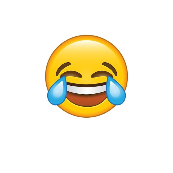 Смеющийся смайлик со слезами