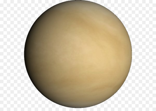 Венера Планета на белом фоне