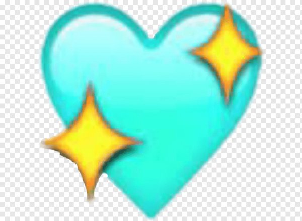 Эмодзи смайлик с сердечками