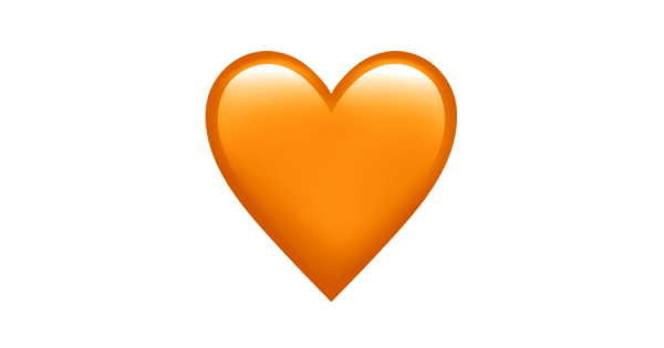 ЭМОДЖИ желтое сердечко