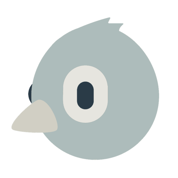 Эмодзи птица